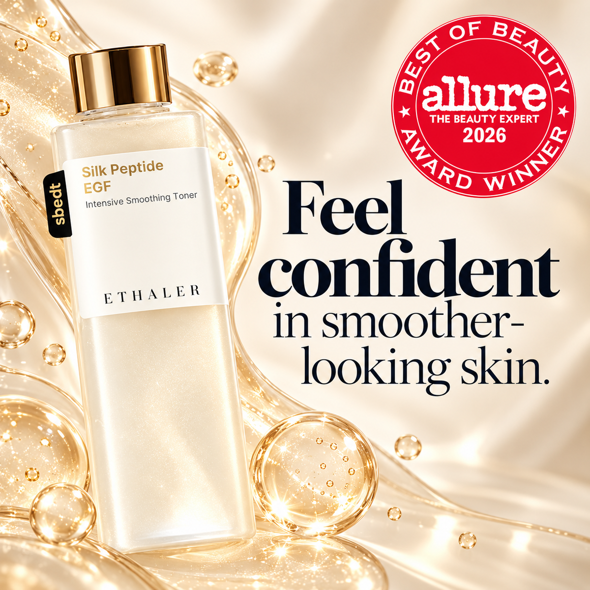 Silk Peptide Toner | Hydrates & Softens From the First Step