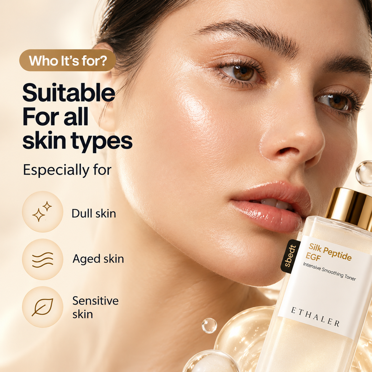 Silk Peptide Toner | Hydrates & Softens From the First Step