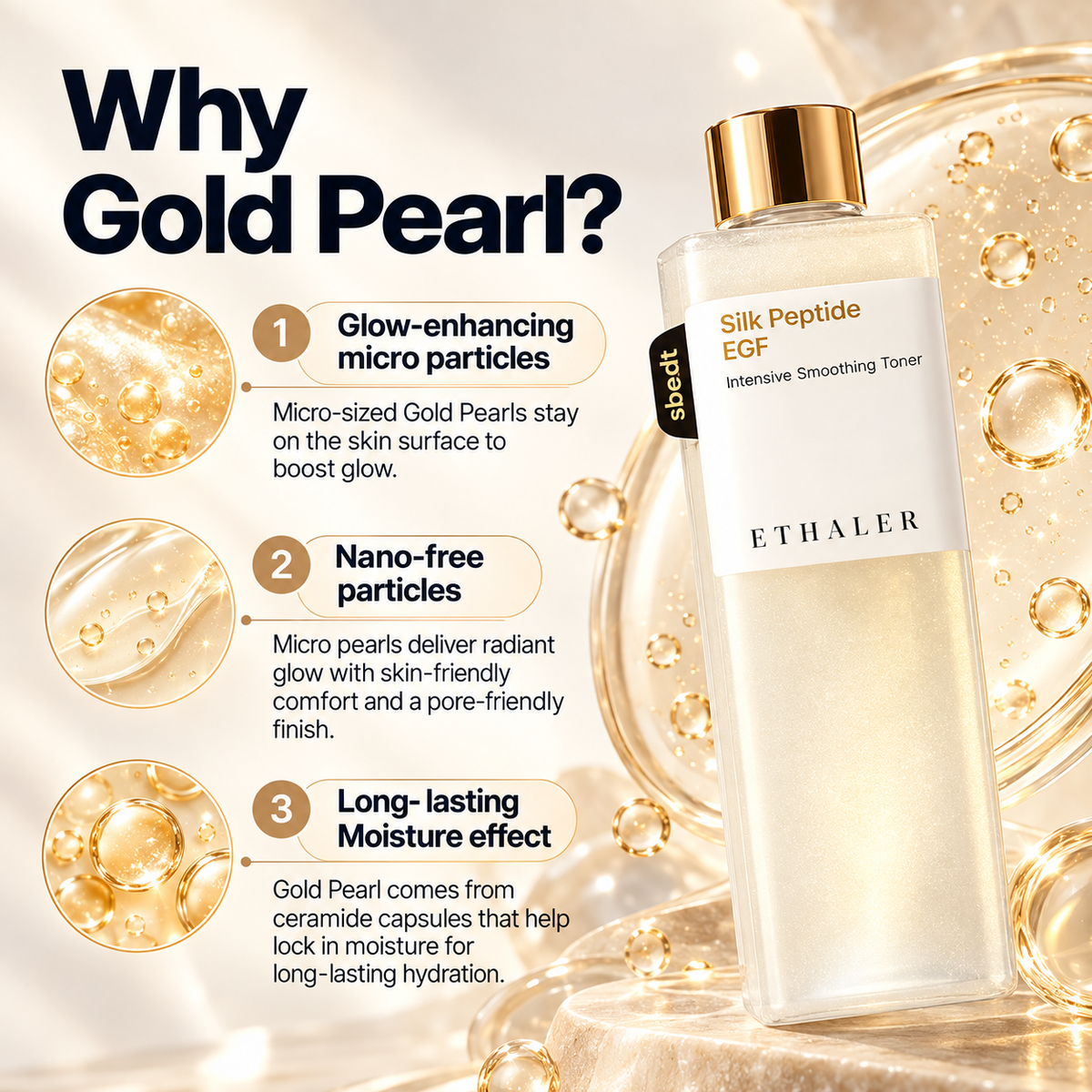 Silk Peptide Toner | Hydrates & Softens From the First Step